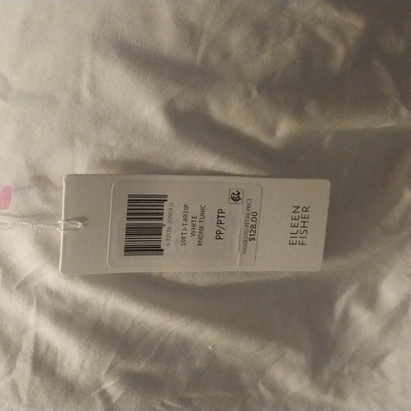 NWT Eileen Fisher Tank Round Neck Ivory Shell Size Women PP/PTP Petite Long - Picture 6 of 8